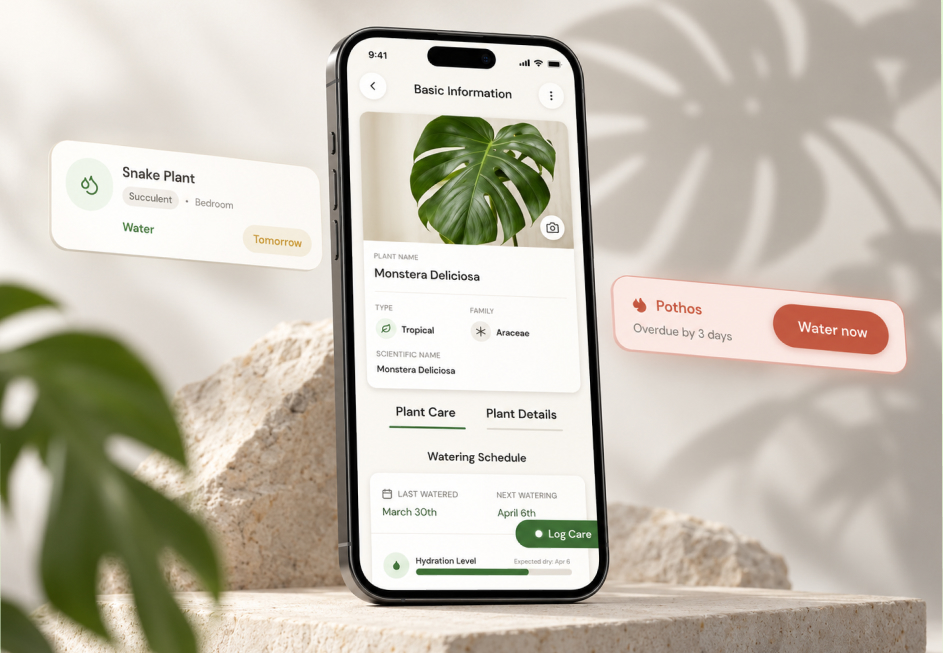 PlantAll Mobile App & Landing Page